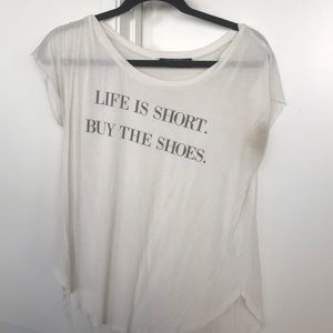 White T-Shirt with graphics